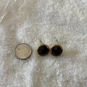 Black and Gold Earings
